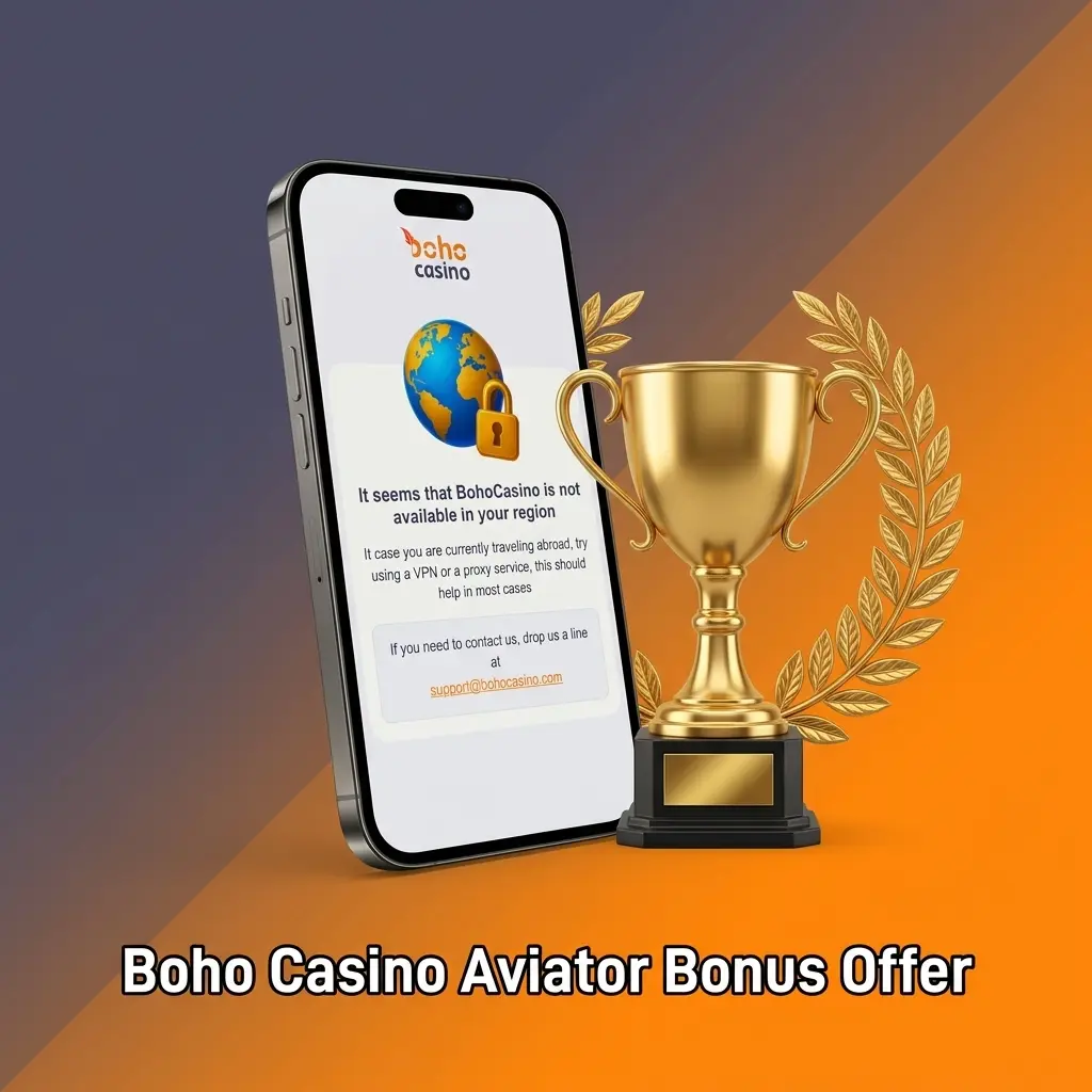 Boho Casino welcome bonus offer: 100% deposit match up to 375 CAD plus 100 Free Spins for Aviator players