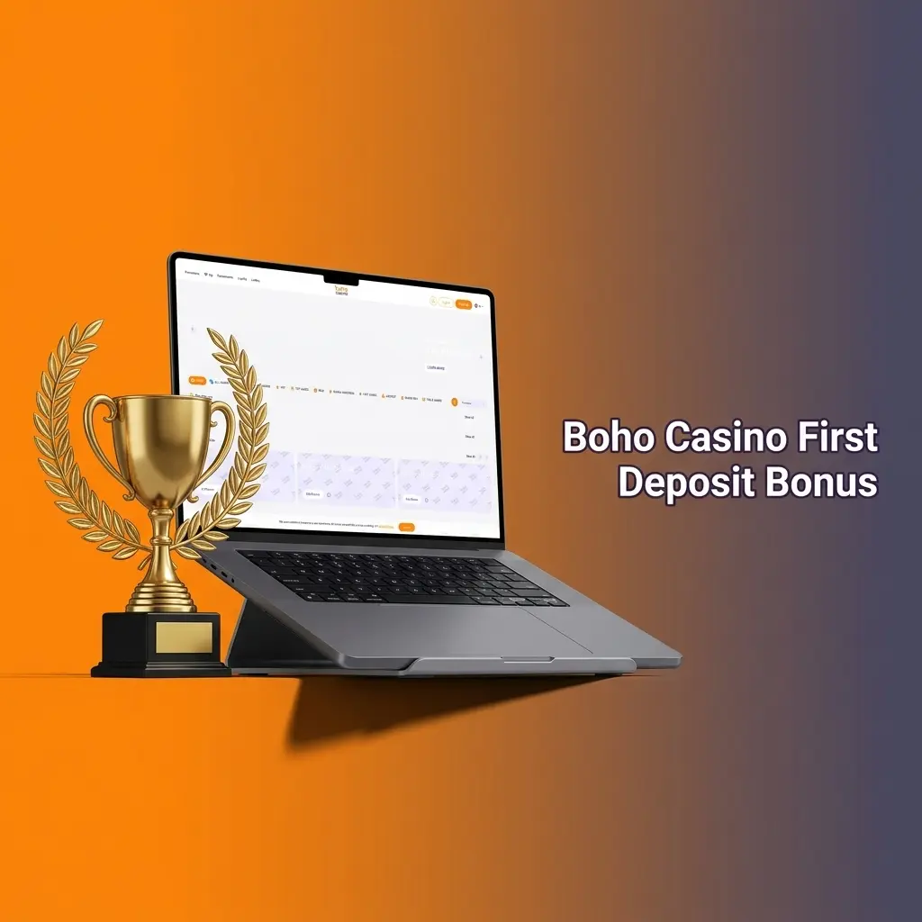 Boho Casino first deposit bonus offering 100% match up to CAD 375 plus 100 free spins for Canadian players