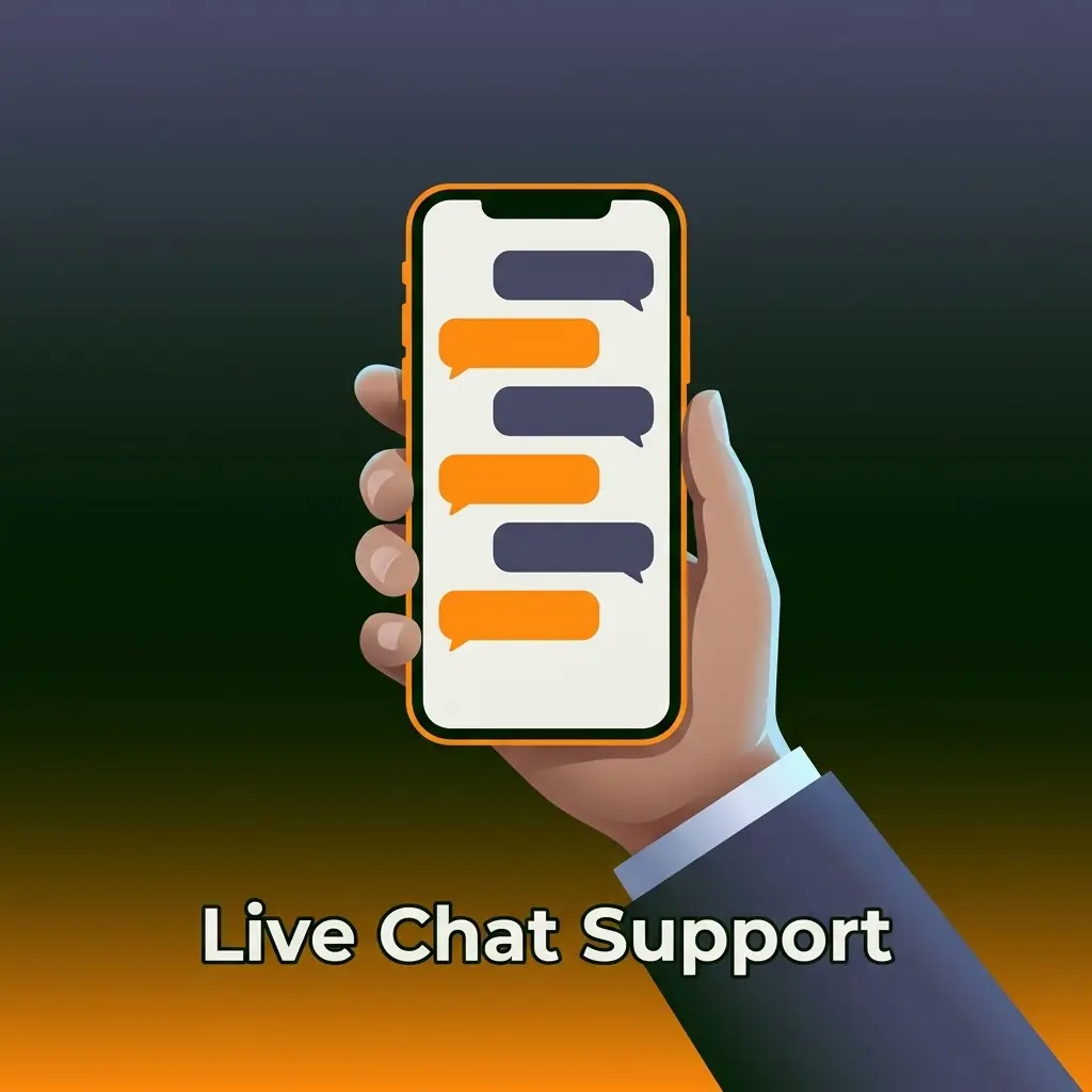 Boho Casino live chat support icon for 24/7 real-time help with account, deposits, bonuses, and technical issues