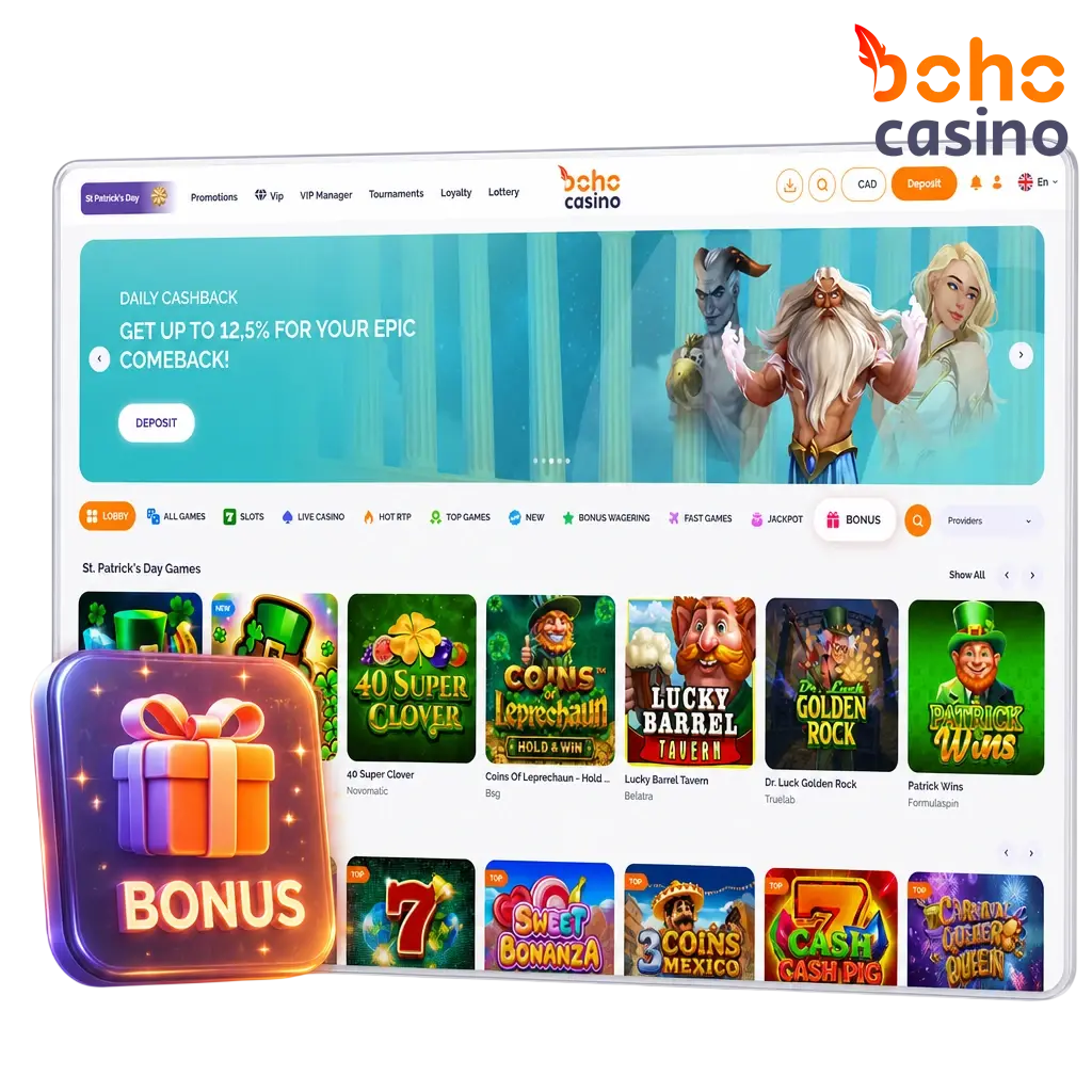 Boho Casino Bonuses and Promotions in Canada
