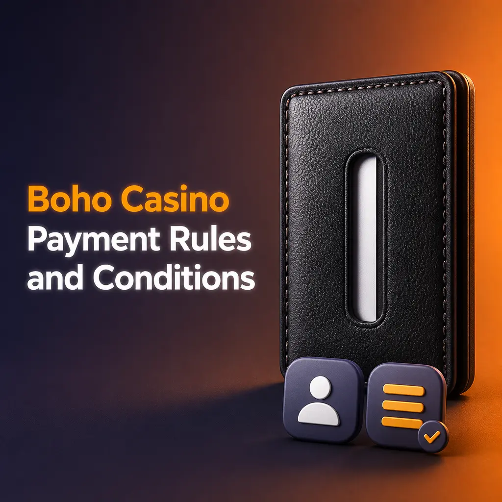 Boho Casino payment rules and conditions overview