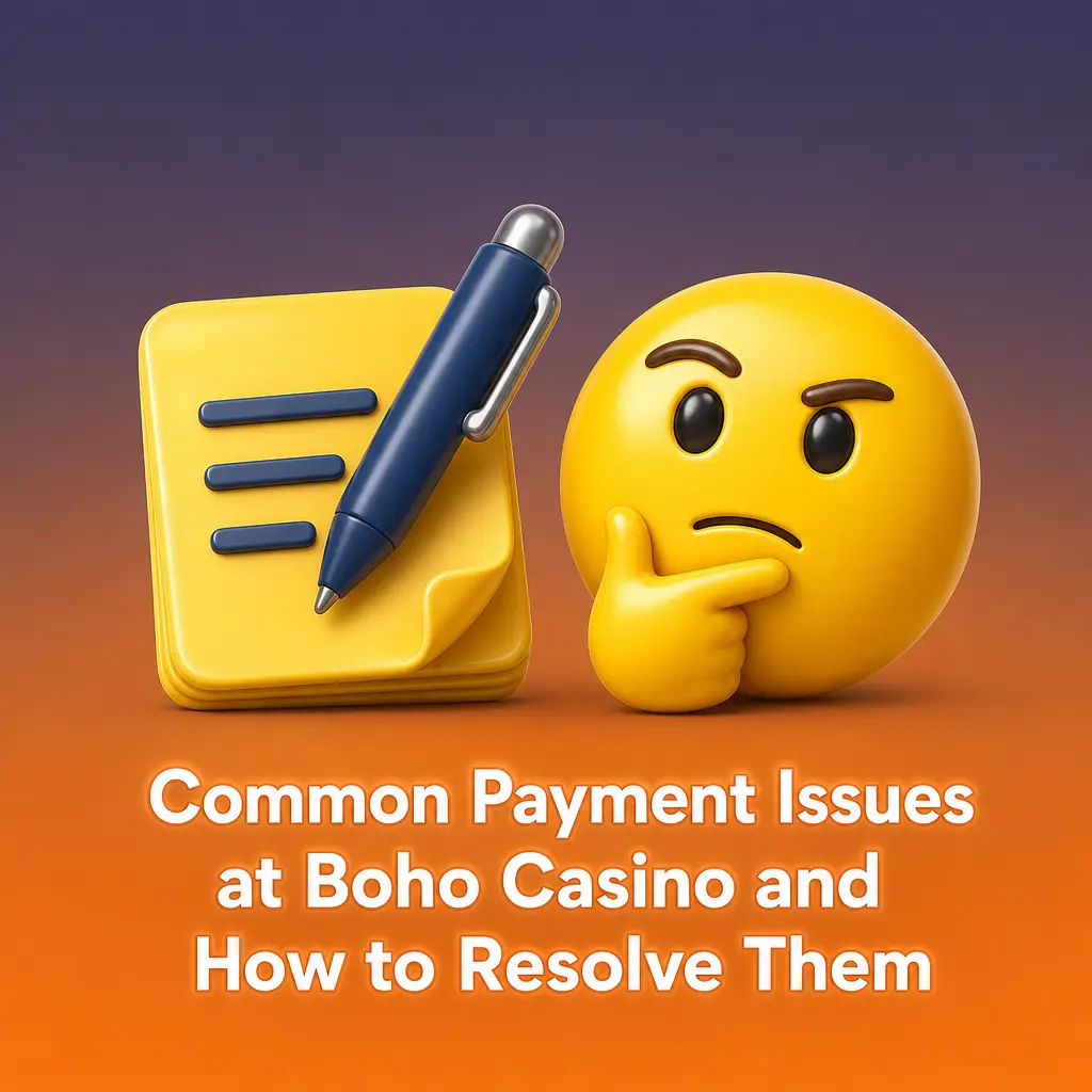 Common Payment Issues at Boho Casino