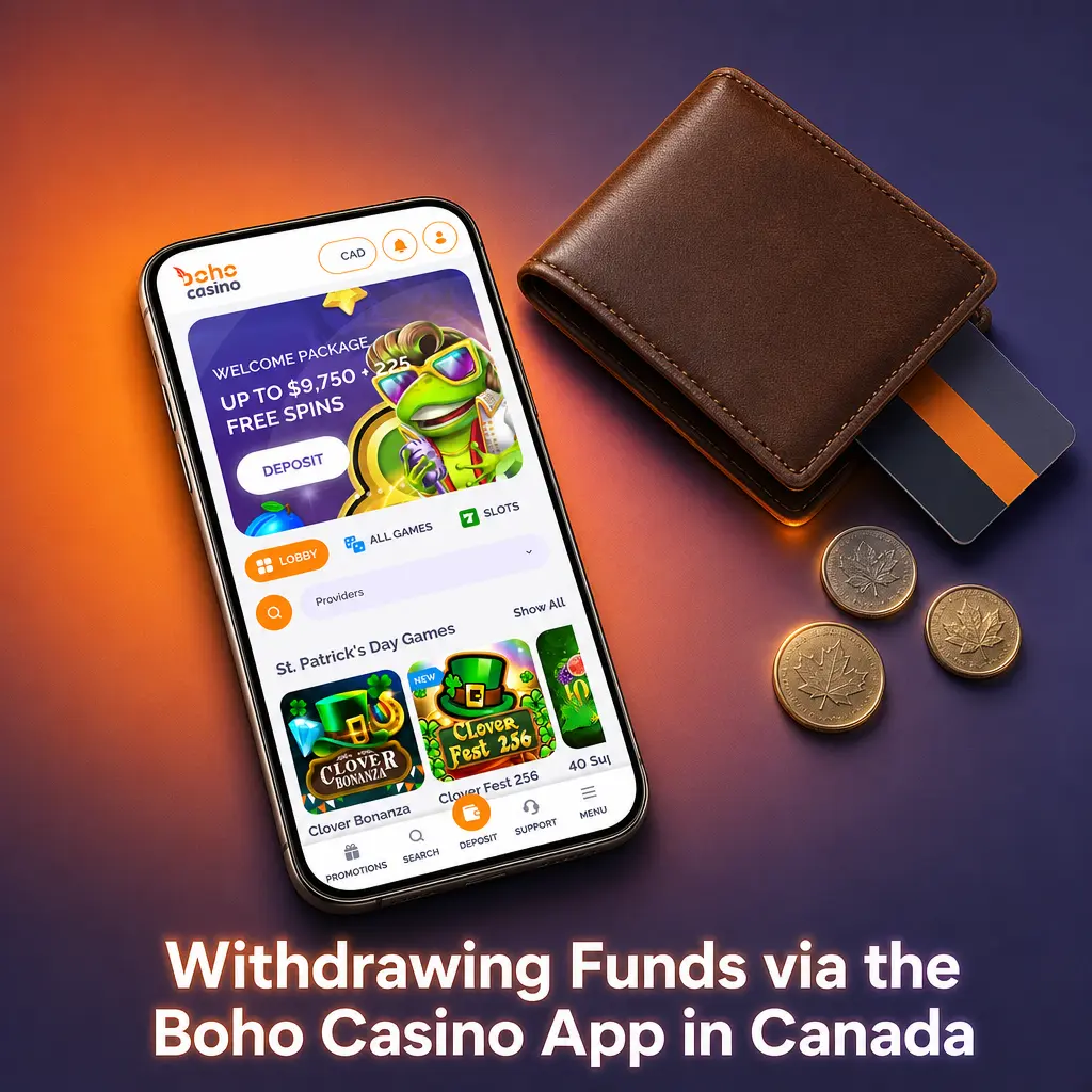 Withdrawing Funds via the Boho Casino App in Canada